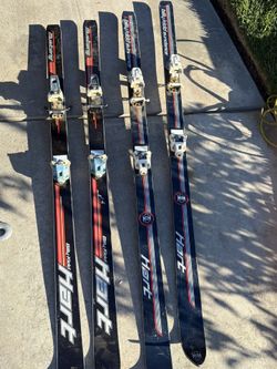 Two Pairs Of Skis 