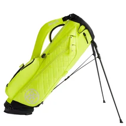 New G/FORE x Vessel Daytona Plus Carry Golf Bag, Electric Neon Yellow