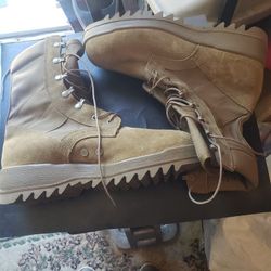 NEW MENS HIGH LACE UP MILITARY BOOTS