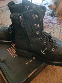 Women's Harley Riding Boots
