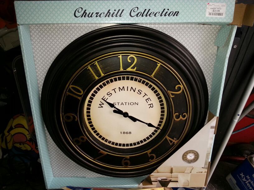 Churchill collection clock