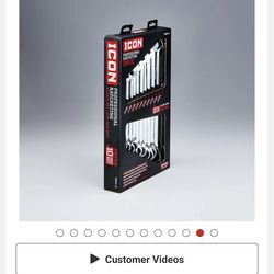 ICON® Professional Ratcheting Combination Wrench Set