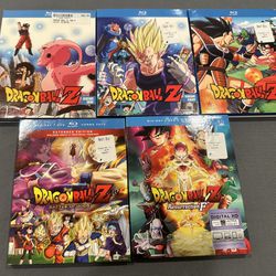Dragon Ball Z Blu-rays (DBZ movies/anime)