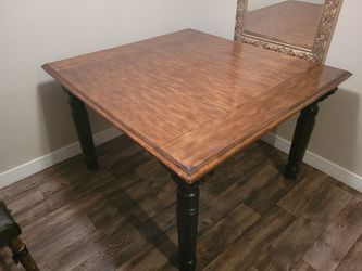 Dining table "Tall" Wood $50...obo....