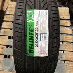 Brand New Tires (1) Delinte D7 XL A/S (235/30R22) (Single) ($79)