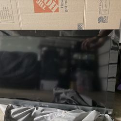 40” Sony Bravia TV (With Mounting Bracket And Cover)