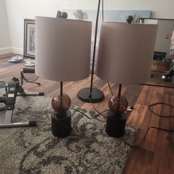 Bed side lamps