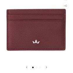 New Roderer Card Wallet - Burgandy