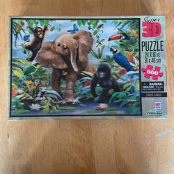 500 Piece 3D Puzzle