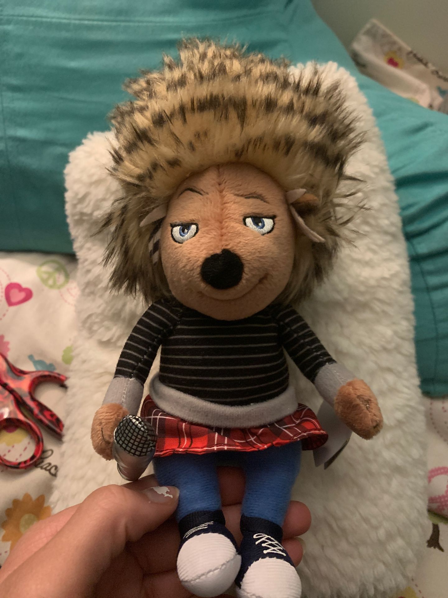 Beanie Baby stuffed animal Ash from sing