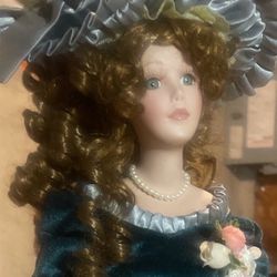 Treasures Lace Porcelain Doll