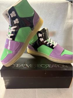 Creative Recreation Cesario XVI High Top Green/Purple/Black