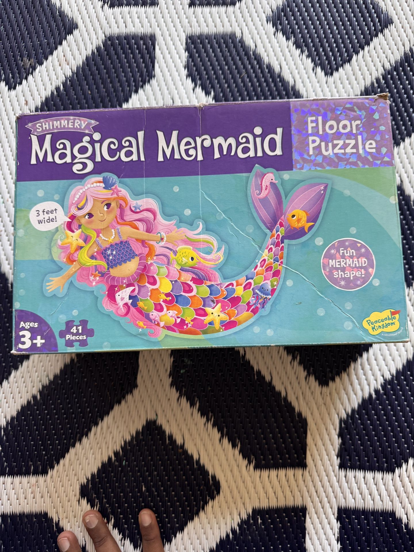 Magical Mermaid Floor Puzzle