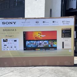MV 65XR50 65” Sony smart 4k mini led TV 