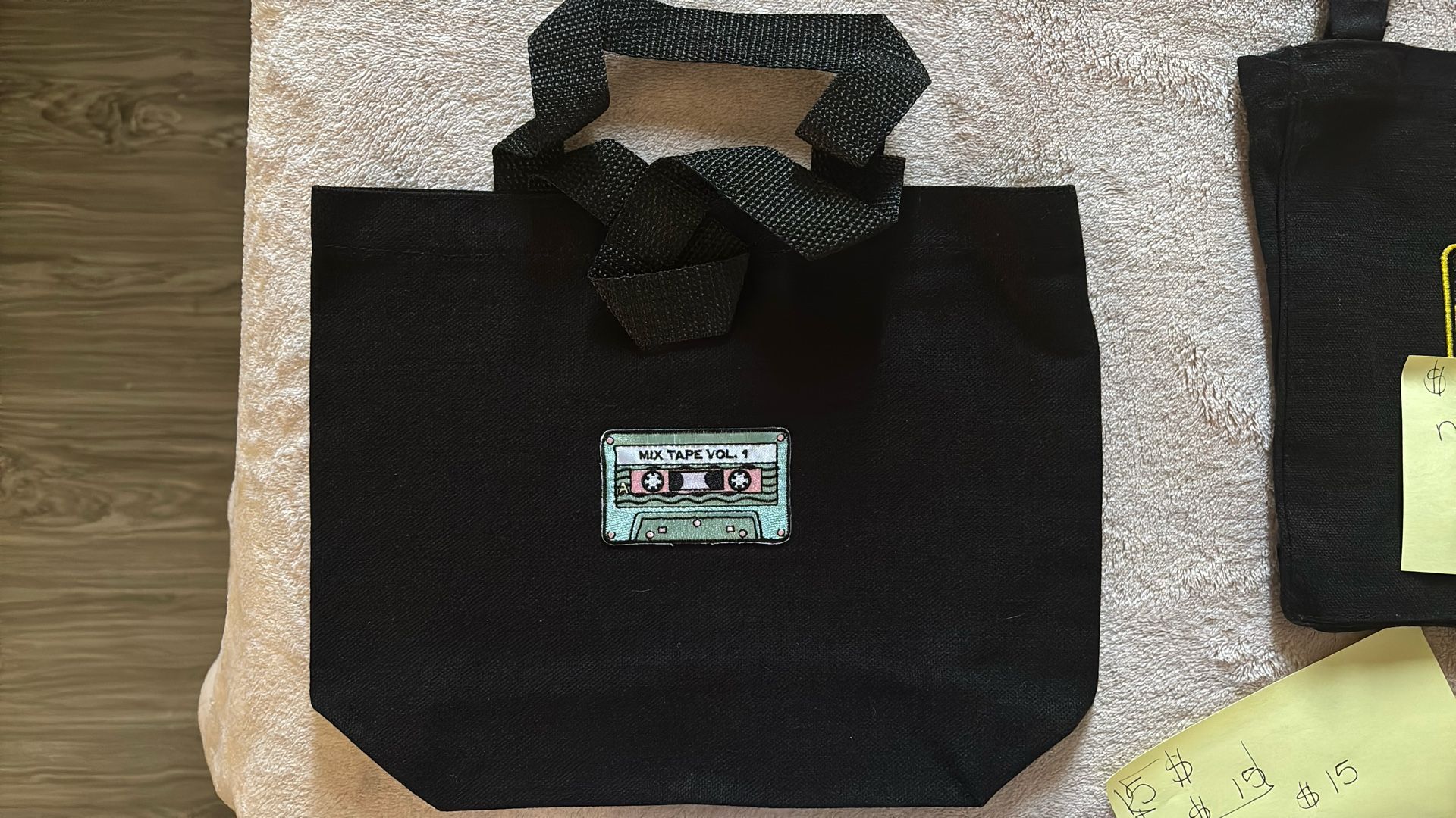 Small Black Tote Bags