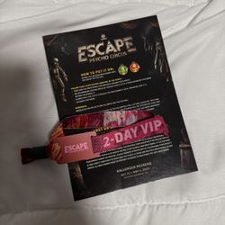 Authentic Escape 2 days VIP tickets