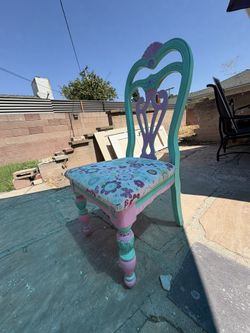 Antique Sitting Table Desk Chair