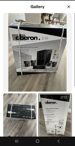 Oberon D10 Home Theater Speaker System