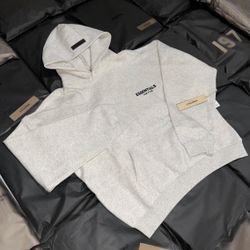 Light Oat Essentials Hoodie 