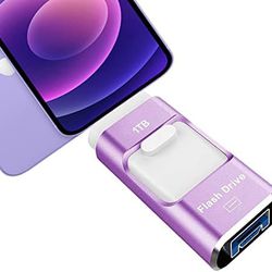 USB Flash Drive 1TB, STTARLUK Pen Drive Compatible with Phone/Pad External Storage USB Stick Memory Stick Compatible with Pad/Pod/Mac/Android/PC 