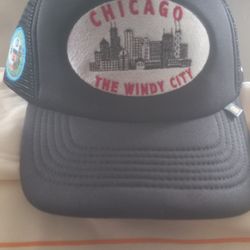 Reference CHICAGO trucker hat