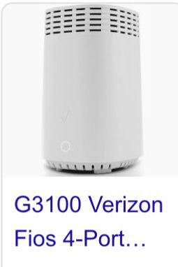 Verizon Home Fios Router 