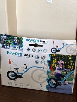 Kids trailer bike