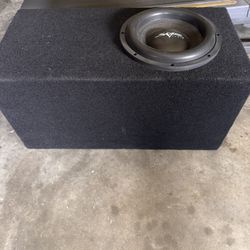 Subwoofer And Amp