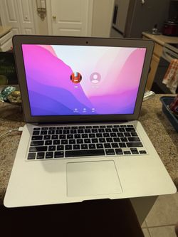 APPLE MACBOOK AIR A1466 13-EARLY-2015 (contact info removed) 8GB RAM 256GB NVMe macOS