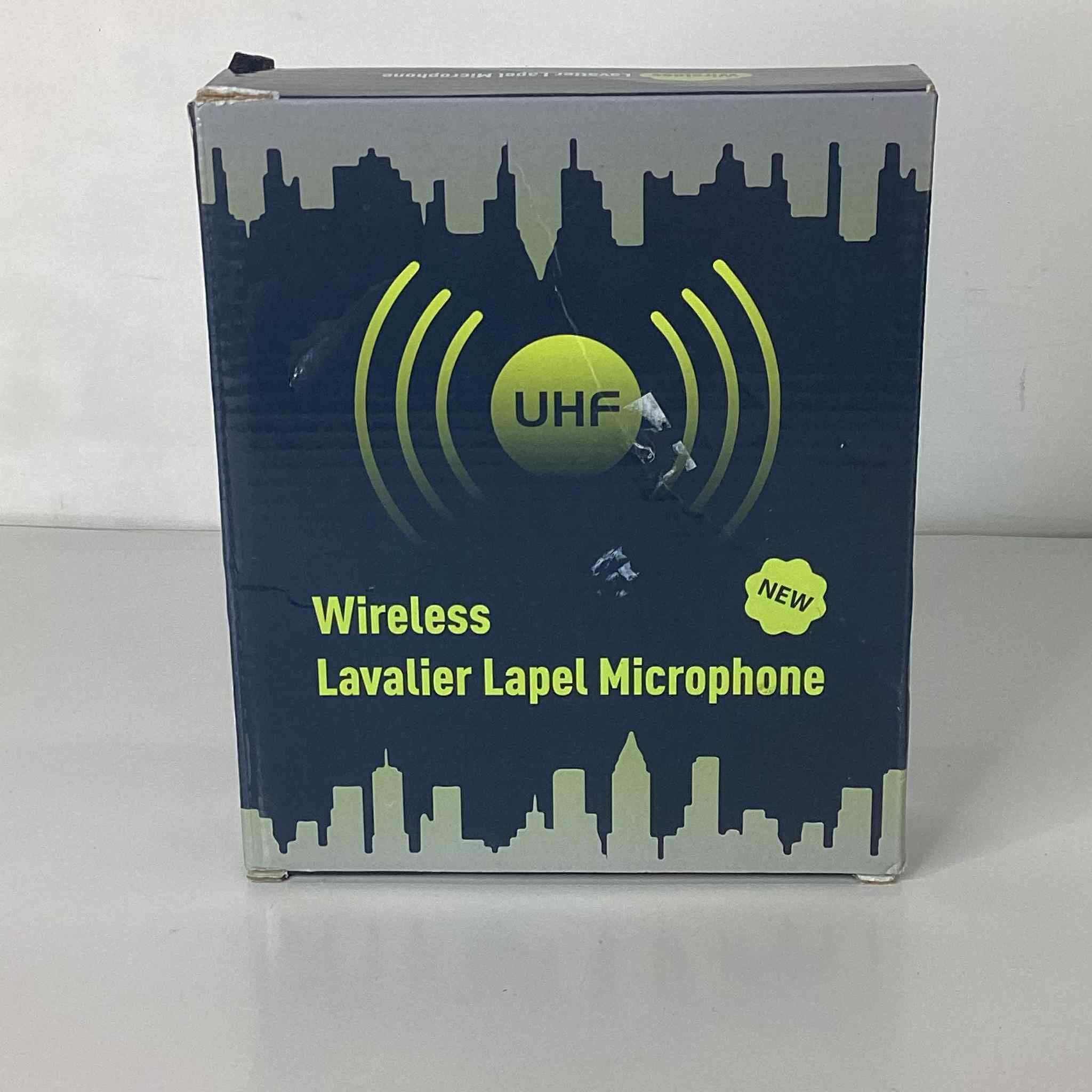 UHF Wireless Lavalier Lapel Microphone 