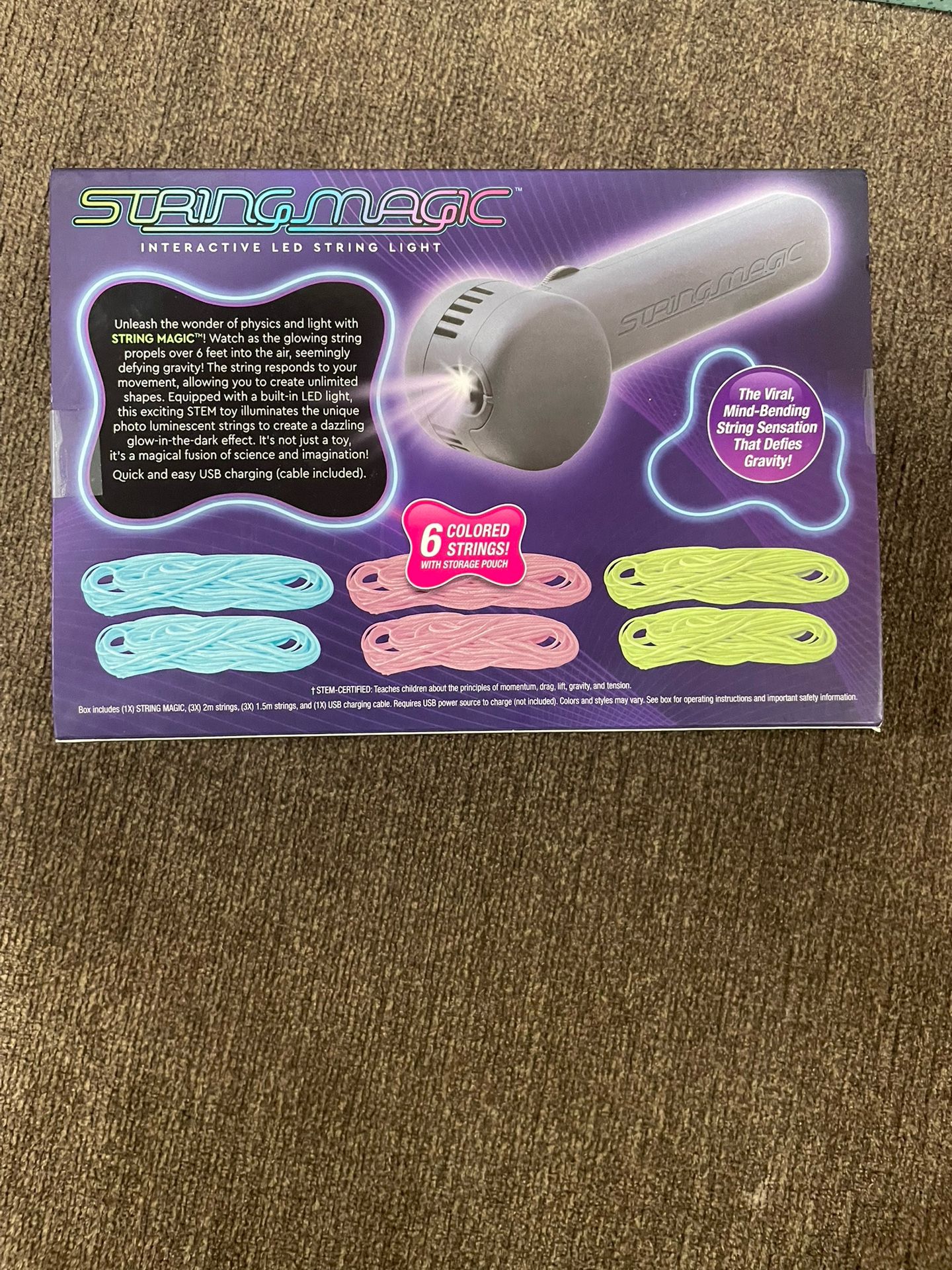 String magic interactive led string Light