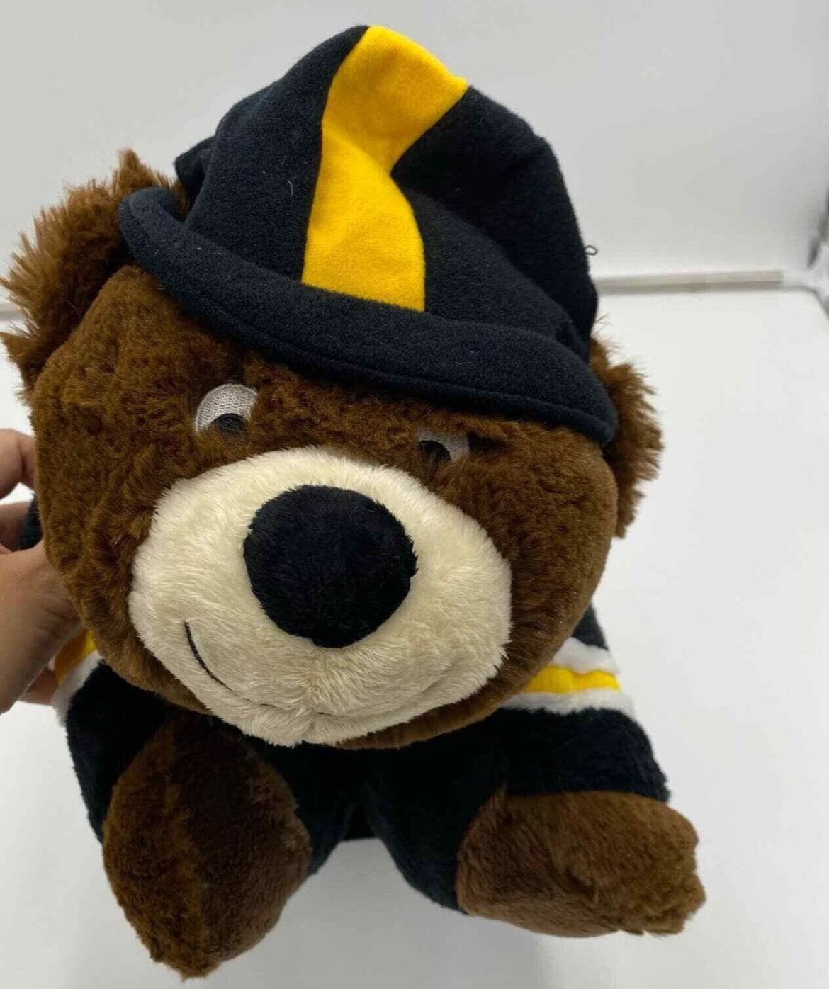 NFL Pittsburgh Steelers Brown Bear Large 18" Pillow Pet 