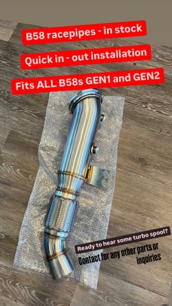 B58 Down Pipe (BMW PARTS) 