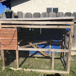 Chicken Coop Like New With Solar 