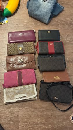 Coach wallets and purses vintage!