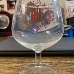 UNM Wine Glass