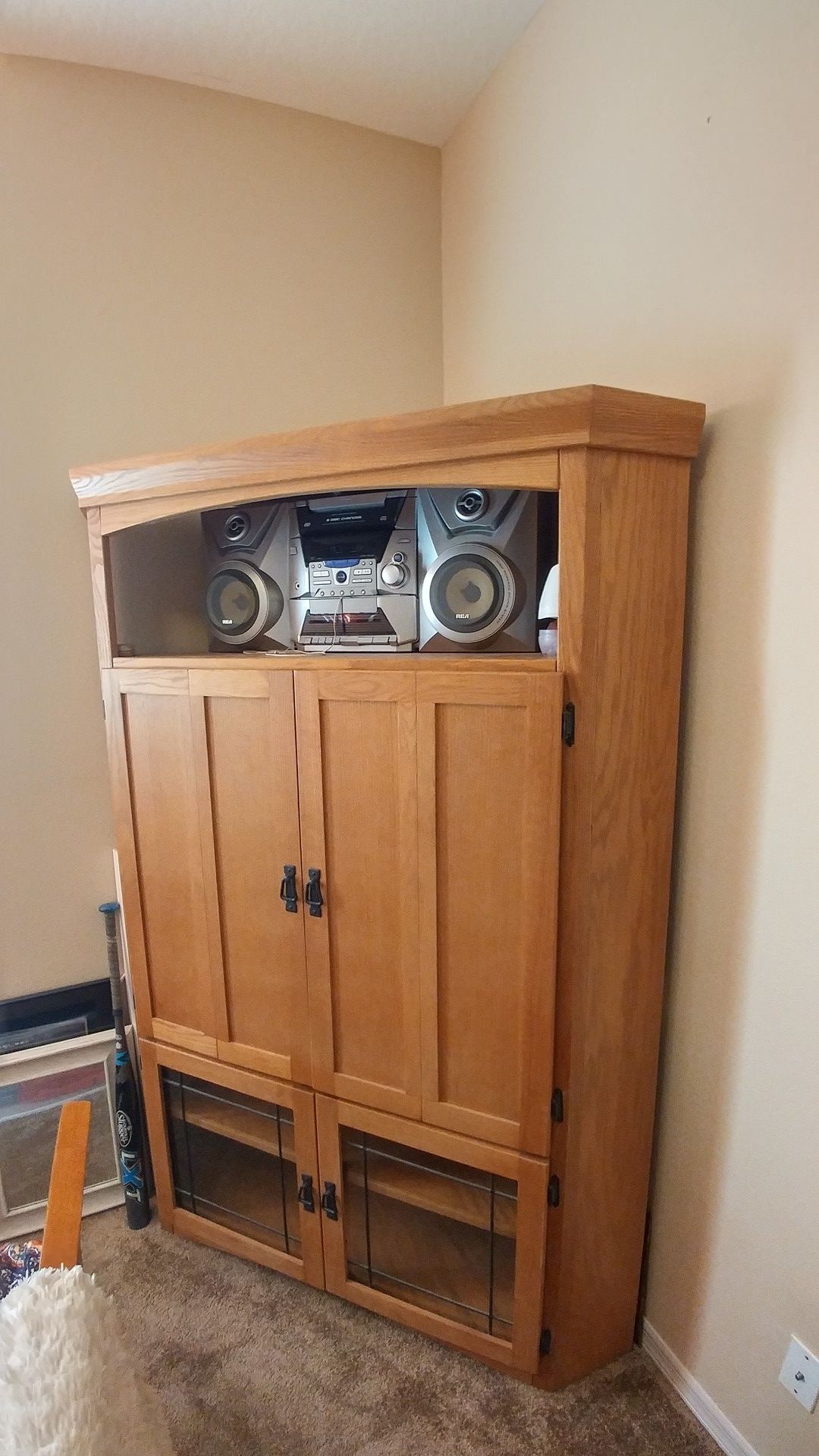 Corner Entertainment Center
