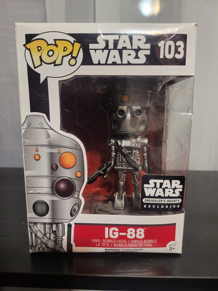 Funko Pop! Star Wars IG-88 #103 Smugglers Bounty Exclusive 