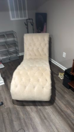 Beige lounge Chair