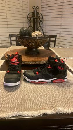 Jordans Black n Red