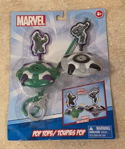 *Brand New* DISCONTINUED 2013 Blip Toys Marvel Pop Tops Hulk & Rhino