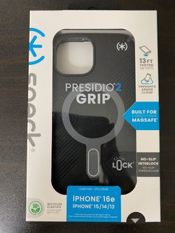 iPhone 16e /15/14/13  Case Brand Speck Presidio 2, New  Sealed In Packing
