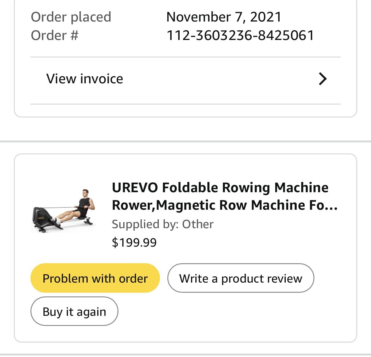 Urevo Row Machine