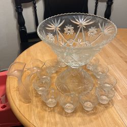 Vintage Punch Bowl