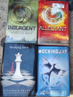 4 First Editions Veronica Roth, Susan Collins, Stephanie Myers. 