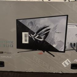 ASUS 43" 4K 144Hz 1ms Gaming Monitor - ROG Strix, HDR1000, FreeSync Premium Pro