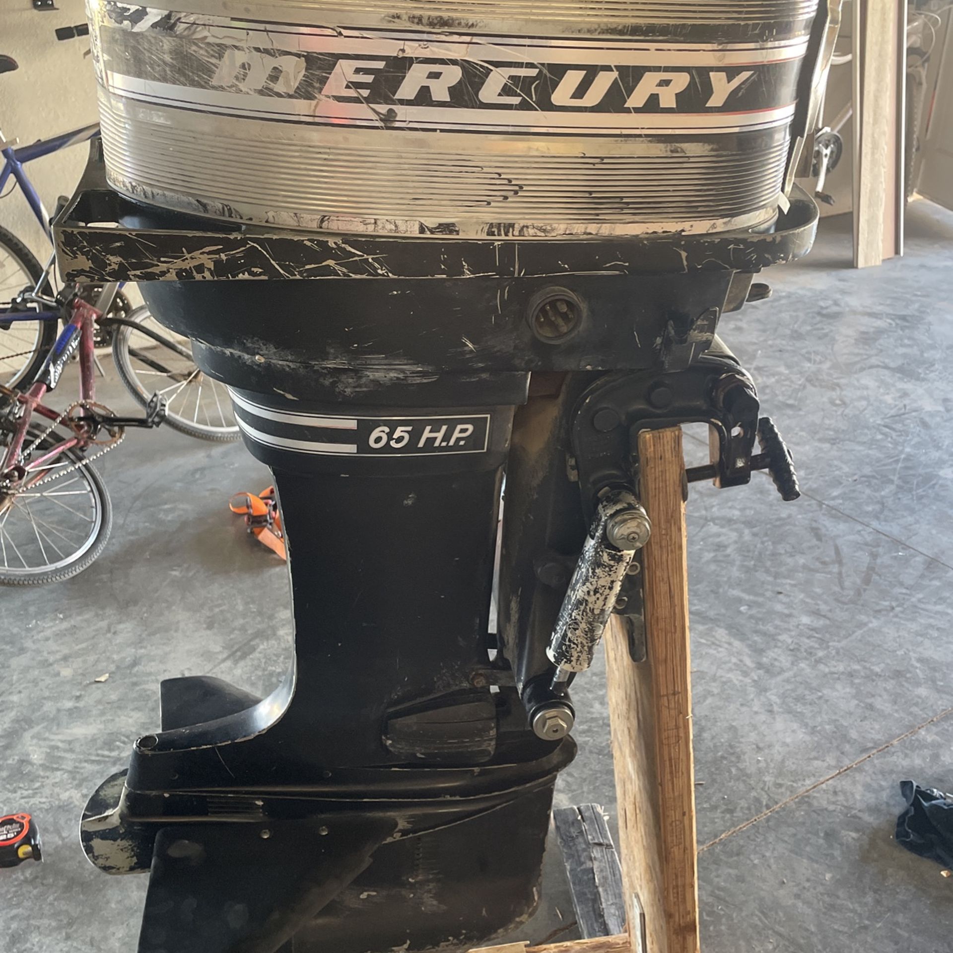 Old Mercury  Outboard 65 Hp 