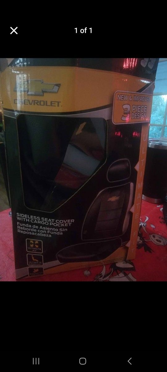 3 Piece Car Seat Cover For Chevy Car