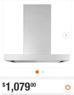GE
30 in. Smart Wall Mount Range Hood with Light in Stainless Steel
New open box item