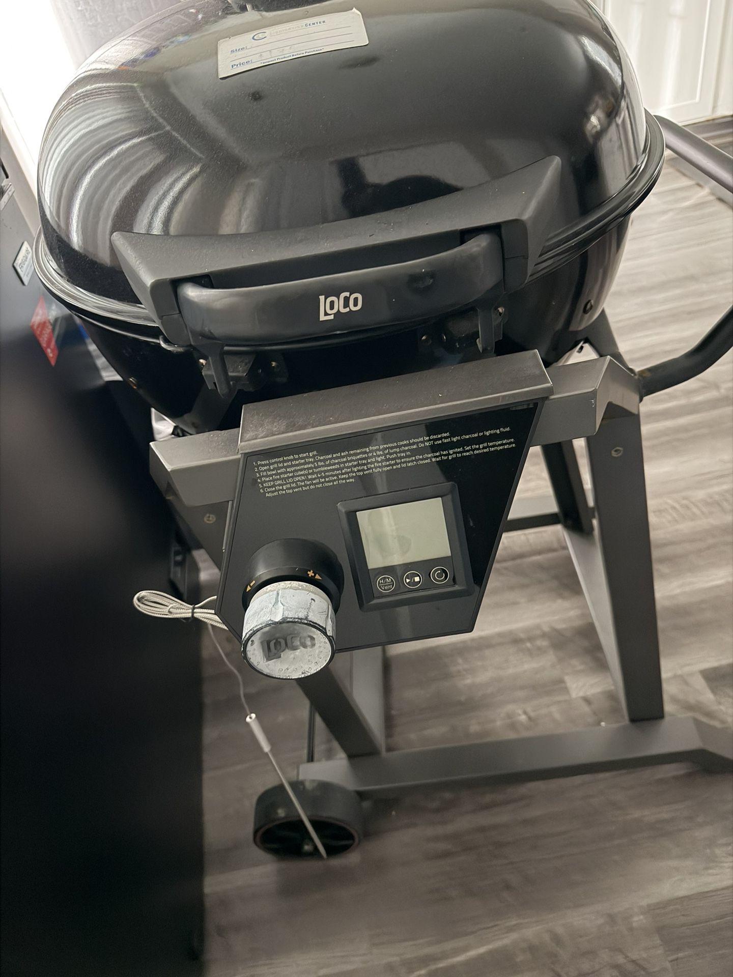 SmartTemp Kettle Charcoal Gril